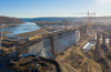 This photo from the fall of 2021 shows the progress being made on the construction of the $16 billion Site C dam. (B.C. Hydro/submitted)