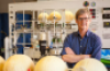 Geophysicist Ralph Keeling in his lab at Scripps Institution of Oceanography at University of California San Diego, where carbon dioxide levels are tested. ( Scripps Institution of Oceanography at UC San Diego)