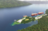 A rendering of the Ksi Lisims LNG project, which has now moved a step closer to starting construction after a provincial environmental assessment certificate was granted. (Submitted by Ksi Lisims LNG)