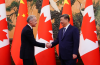 Prime Minister Mark Carney meets with Chinese President Xi Jinping at the Great Hall of the People in Beijing, China on Friday, Jan. 16, 2026. File photo by The Canadian Press/Sean Kilpatrick