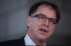 B.C. Energy Minister Adrian Dix says an incoming transmission line will help support major LNG projects in northwest B.C. (Ben Nelms/CBC)