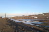 On King George Island the landscape has changed from mostly white to brown, grey and green. Photograph: Luis Muñoz