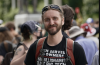 Guerric Haché, an organizer with NO AI Vancouver, a group founded by 18-year-old university student Torin LaRocque to oppose proposed AI data centres in the city. Photo by: Sonal Gupta / Canada’s National Observer.