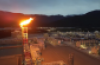 An LNG Canada flarestack. The Energy Mix