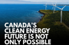 Yes agenda - clean energy poster