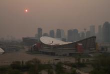photo credit: Downtown Calgary, Alberta, Canada is draped in wildfire smoke – 2023. By Dwayne Reilander – Own work, CC BY-SA 4.0, https://commons.wikimedia.org/w/index.php?curid=132070486