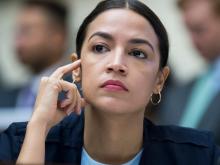Alexandria Ocasio-Cortez - The Bronx native said the Democratic party has been hostile to progressive causes, like Medicare for All and the Movement for Black Lives. Tom Williams/CQ Roll Call/Getty Images