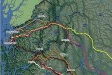 Map courtesy of Skeena Watershed Conservation Coalition and SkeenaWild Conservation Trust, updated November 30, 2013.