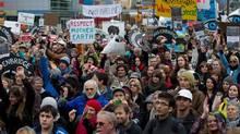 Enbridge pipeline protest