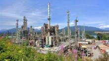 Burnaby  oil refinery