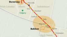 The Alliance natural gas pipeline runs through northern B.C., Alberta, Saskatchewan and several states in the U.S. (Alliance Pipeline)