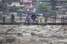 Extreme rainfall in the Himalayas caused extensive damage in 2022 and 2023. AP Photo/ Aqil Khan