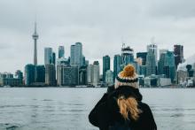 The Toronto skyline from Ward's Island. Production of concrete, metal, plastic, bricks and asphalt is greater than the mass of living matter on the planet, new research says. Photo by Caio Silva via Unsplash