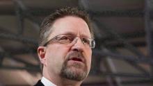 Chuck Strahl is pictured in Ottawa on February 3, 2011. (Adrian Wyld / THE CANADIAN PRESS)