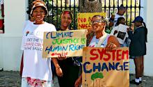 System Change, Climate Justice - demo