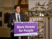 Premier David Eby says the new legislation is just part of the government’s response to the housing crisis. Photo via BC government.