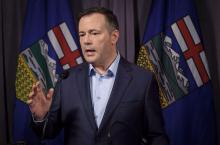 United Conservative Party leader Jason Kenney has promised, if elected premier of Alberta, to create a tax-payer funded war room to fight environmentalists who target the province’s oil production.  (JEFF MCINTOSH / THE CANADIAN PRESS)