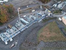 The RNG facility at the Keystone Sanitary Landfill in Dunmore, Pennsylvania. Fortis wanted the province’s utilities commission to allow it and other sources of non-local RNG to play a big role in the province’s future energy supply. Photo via Archaea Energy.
