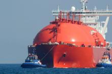 Photo of LNG tanker from Shutterstock