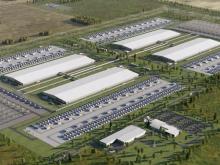Meta’s $13-billion AI data centre, shown in this corporate rendering, would be built in Sturgeon County, northwest of Edmonton. Image via Meta.