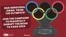 No Olympics As Usual. Join the campaign to #BanIsrael