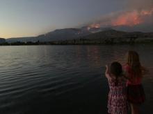 A 2019 fire in British Columbia. Photo courtesy of Courtney Howard
