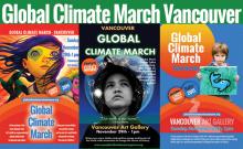 Vancouver Climate March posters