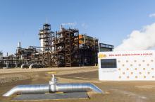 Shell's Quest carbon capture plant captures less than it emits. Photo via NRCan