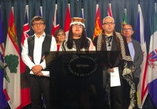 B.C. First Nations chiefs call for Senate support of supertanker moratorium