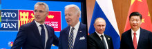 Stoltenberg, Biden, Putin, Xi Jinping