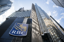  The RBC building in Toronto on Thursday, April 7, 2022. Photo by Christopher Katsarov / Canada's National Observer