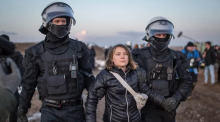 False claims about German police arresting Greta Thunberg have been circulating online