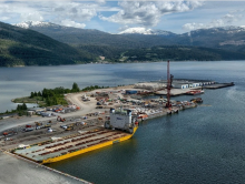 B.C. currently has five new liquefied natural gas projects in play, including LNG Canada. PHOTO BY LNG CANADA /via REUTERS