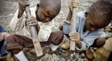 Virtual Slave Labor Supports Congo Cobalt Mines Men are making $1 a day, women 80 cents a day, and their children work in the mines instead of going to school.