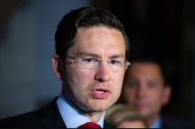 Conservative Leader Pierre Poilievre's non-binding motion to exempt all forms of home heating from the carbon price was defeated on Nov. 6, 2023. File photo by Alex Tétreault