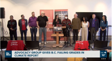 The B.C. government has received a string of failing grades, and the BC Climate Emergency Campaign, an advocacy group, says it’s not on track to meet its climate targets. Kate Walker has the details of the group's 2023 climate report.