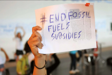 The federal government needs to think holistically about how we support fossil fuels through the tax system, direct government funding, and other financial aid. Photo by Shutterstock