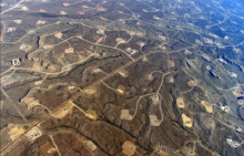  Fracking has left its mark. (Flickr)