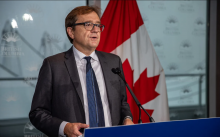 After championing LNG, federal Energy Minister Jonathan Wilkinson is now suggesting that investing in B.C.'s fossil gas export projects is risky as the transition to clean energy picks up speed. B.C. government Flickr