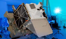 MethaneSat is scheduled to launch from California aboard a SpaceX rocket on Monday. Photograph: 2024 Ball Aerospace/BAE Systems