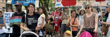 Climate activists prepare for a march to the home of Citigroup CEO Jane Fraser in New York City on July 27, 2024. (Photo: New York Communities for Change)