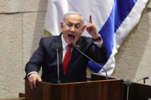 Israeli Prime Minister Benjamin Netanyahu 