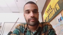 Save Old Growth co-founder Zain Haq, who is in Canada from Pakistan on a study permit, has had his deportation halted just three days before Canadian immigration officials were to force him to leave the country. (CBC)