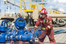 Recent public opinion polls suggest the majority of Canadians are opposed to U.S. companies taking greater ownership of natural resource projects and support using export taxes on oil and gas as a counter measure to Trump tariff threats. Natural gas worker file photo B.C. Government / Flickr