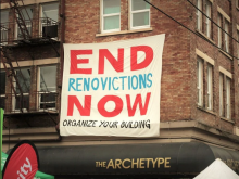 Workers’ right to unionize and bargain collectively was a response to a power imbalance with employers. Tenants face the same unfair situation today. Photo by annapolis_rose, Creative Commons licensed.