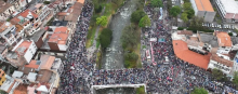 100,000 people marched through Cuenca