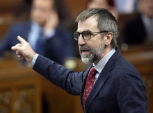 Liberal MP Steven Guilbeault resigned from cabinet on Nov. 27 after PM Mark Carney signed a pipeline-affirming MOU with Alberta Premier Danielle Smith. Photo by Adrian Wyld, the Canadian Press.