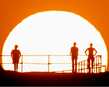 The world risks being locked into a new and hellish ‘hothouse Earth’ climate far worse than the 2-3C temperature rise the world is on track to reach. Photograph: Brook Mitchell/Getty Images