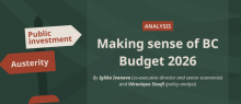 Making Sense of BC Budget 2026