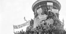 Once upon a time. Paris, May 1968. (Agence France–Presse/ Wikimedia Commons.)